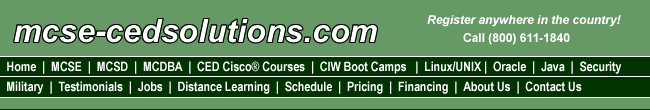 MCSE MCSD MCDBA Cisco CIW Linux Oracle Java Security